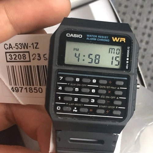 Reloj Casio Calculadora Hombre CA-53W-1
